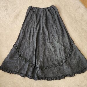 CP Shades Gray Maxi Skirt